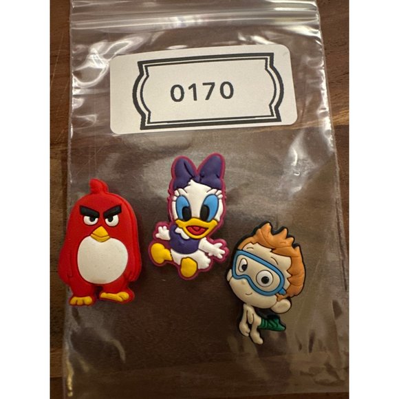 Anger Birds Daisy Duck Nonny Shoe Charms Multiple Characters Fits Crocs - Picture 5 of 5